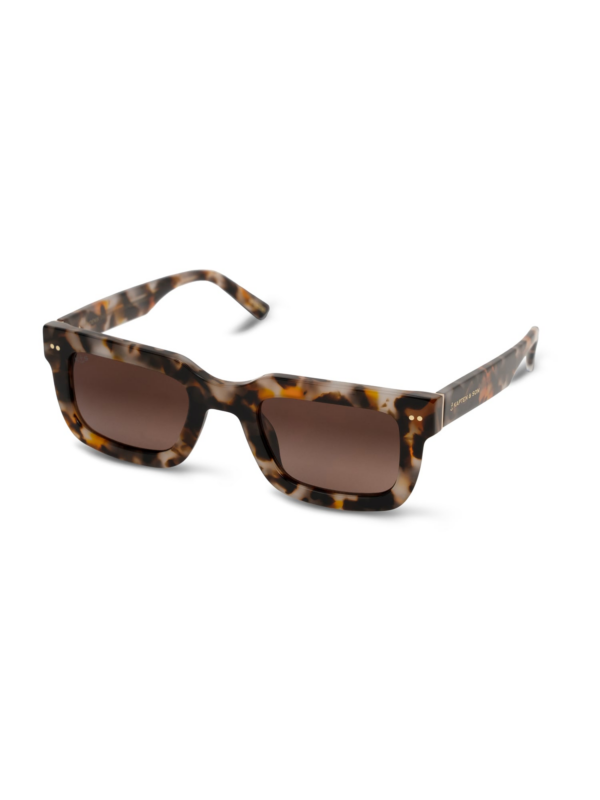Kapten & Son Napszemüveg 'Phoenix Desert Speckled Brown'  barna / mokka / fehér-Ár