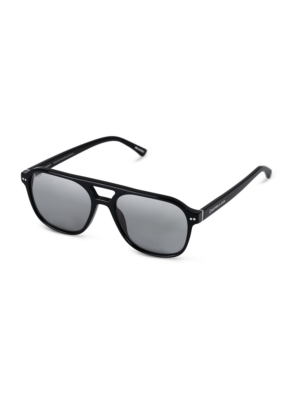 Kapten & Son Napszemüveg 'Zurich Oversize All Black'  fekete / ezüst-Ár