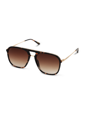 Kapten & Son Napszemüveg 'Zurich Umber Tortoise Brown'  konyak / sötét barna / arany-Ár