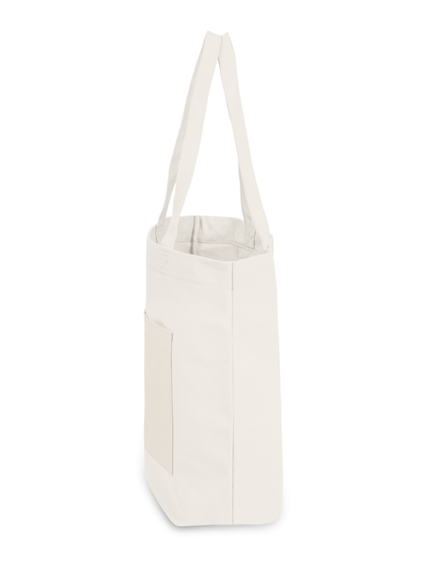 Kapten & Son Shopper táska 'Shopper Bag Sandstone'  bézs / krém / fekete-Hungary