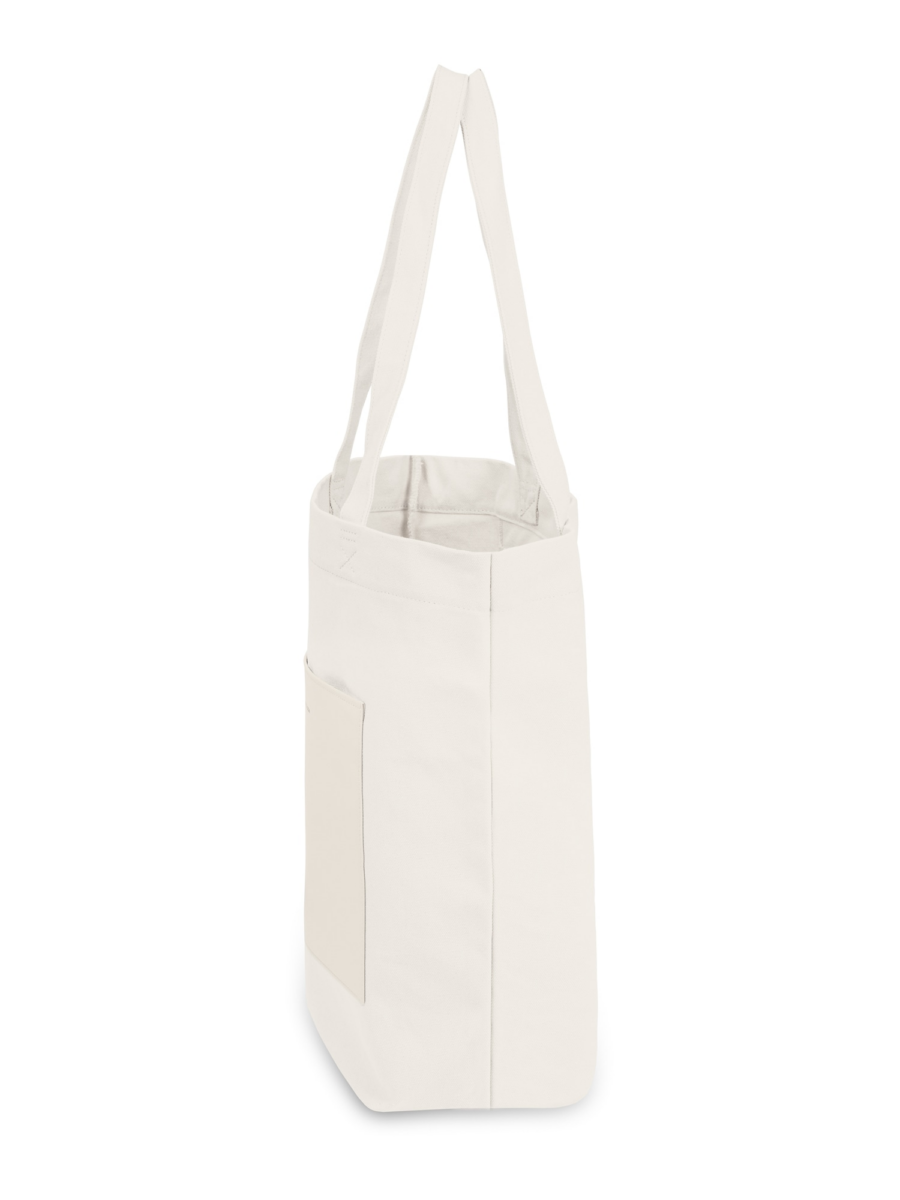 Kapten & Son Shopper táska 'Shopper Bag Sandstone'  bézs / krém / fekete-Hungary