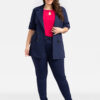 Karko Woman's Jacket X221 Navy Blue
