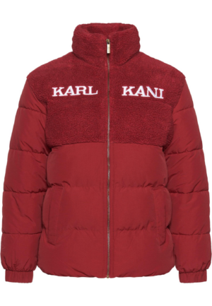 Karl Kani Átmeneti dzseki 'KM234-011-1'  piros / sötétvörös / fehér-Ár