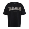 Karl Kani Póló 'College Signature Heavy'  szürke / fekete / fehér-Ár