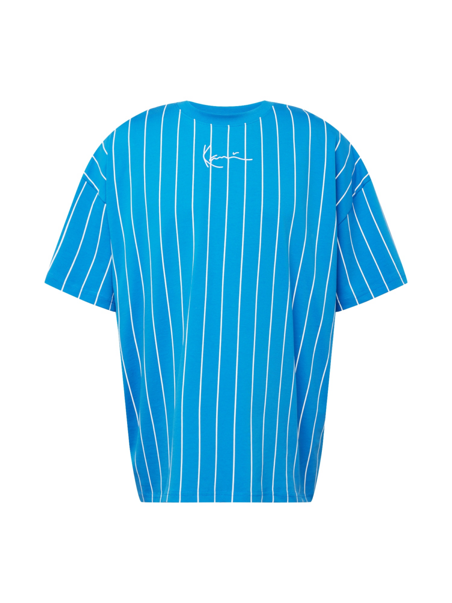 Karl Kani Póló 'Pinstripe'  kék / fehér-Ár