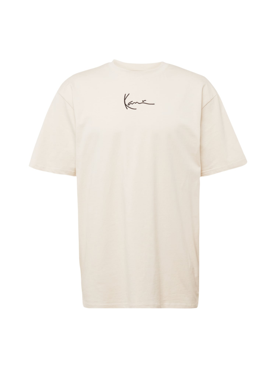 Karl Kani Póló ' Small Signature Essential T'  világos bézs / fekete-Hungary