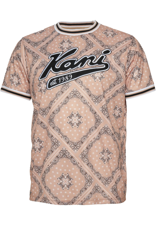 Karl Kani Póló  homok / fekete / fehér-Ár