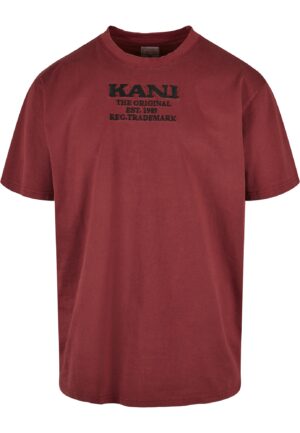 Karl Kani Póló  sötétvörös / fekete-hu
