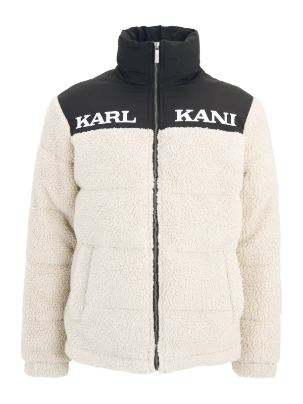 Karl Kani Téli dzseki  bézs / fekete / fehér-Hungary