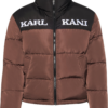Karl Kani Téli dzseki  sötét barna / fekete / fehér-Ár