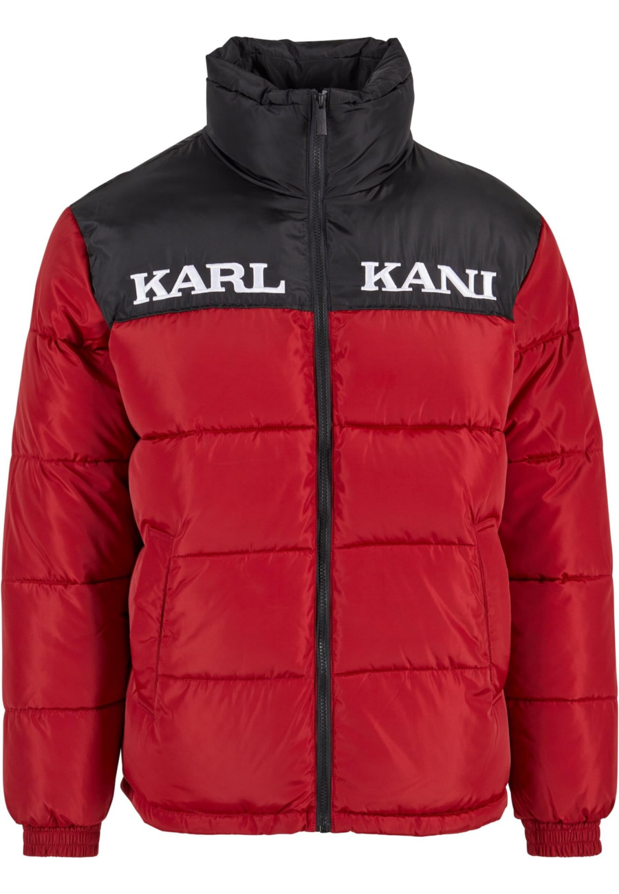 Karl Kani Téli dzseki  sötétvörös / fekete / fehér-Ár