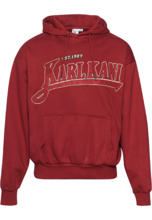 Karl Kani Tréning póló  sötétvörös / fekete / fehér-Ár