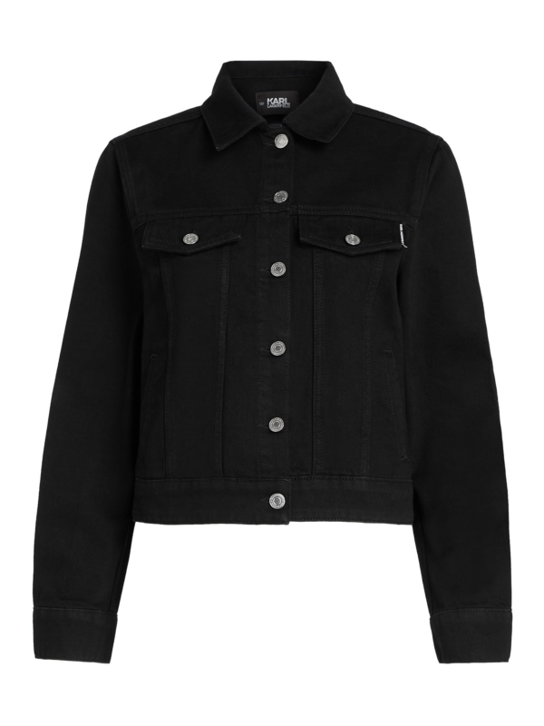 Karl Lagerfeld Átmeneti dzseki 'Rhinestone'  arany / fekete / ezüst-Ár