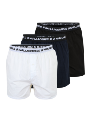 Karl Lagerfeld Boxeralsók  éjkék / fekete / fehér-Hungary