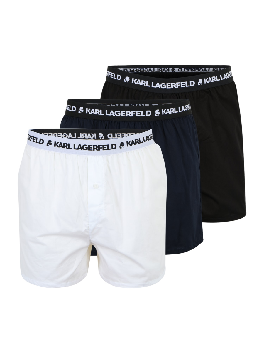 Karl Lagerfeld Boxeralsók  éjkék / fekete / fehér-Hungary