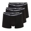 Karl Lagerfeld Boxeralsók  fekete / fehér-hu