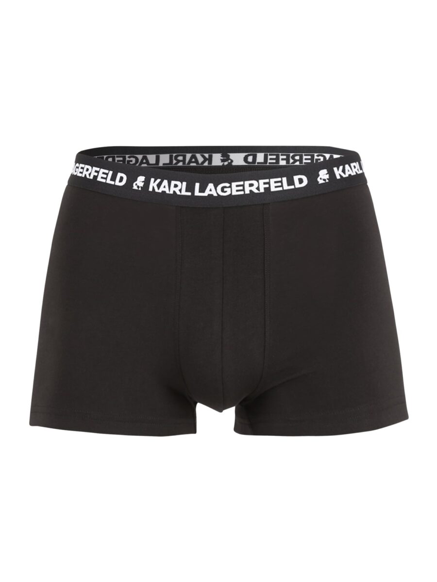 Karl Lagerfeld Boxeralsók  fekete / fehér-hu