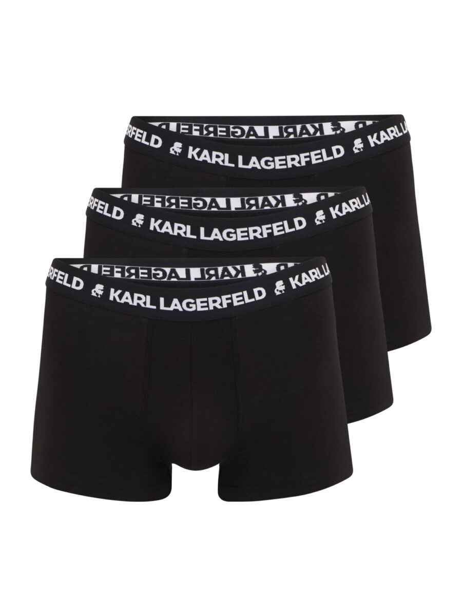 Karl Lagerfeld Boxeralsók  fekete / fehér-hu