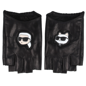 Karl Lagerfeld Kesztyű 'Ikonik 2.0'  bézs / fekete / fehér-Hungary