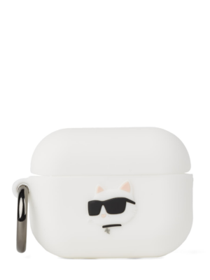 Karl Lagerfeld Okostelefon-tok 'Silicone Choupette AirPods 3'  fekete / fehér-Ár