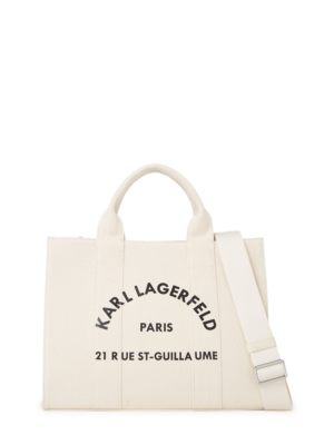 Karl Lagerfeld Shopper táska  bézs / fekete-Ár