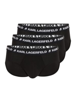 Karl Lagerfeld Slip  fekete / fehér-hu