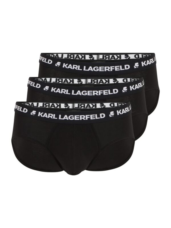 Karl Lagerfeld Slip  fekete / fehér-hu