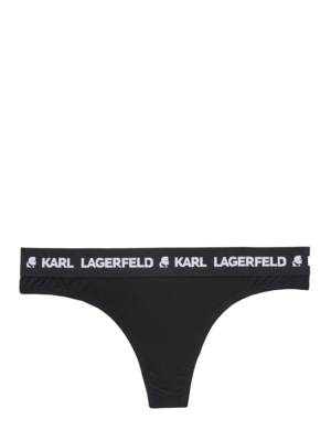 Karl Lagerfeld String bugyik  fekete / fehér-Hungary