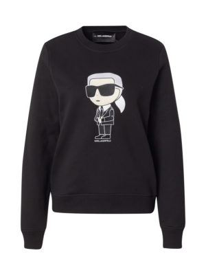Karl Lagerfeld Tréning póló 'Ikonik 2.0'  gitt / fekete / fehér-Hungary