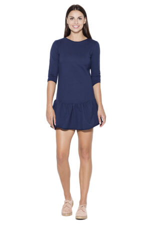 Katrus női ruha K222 Navy Blue