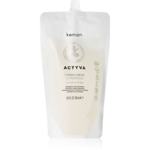 Kemon Actyva Benessere finom állagú tisztító sampon hajra 500 ml