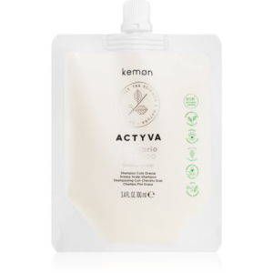 Kemon Actyva Equilibrio mélyen tisztító sampon a zsíros fejbőrre 100 ml