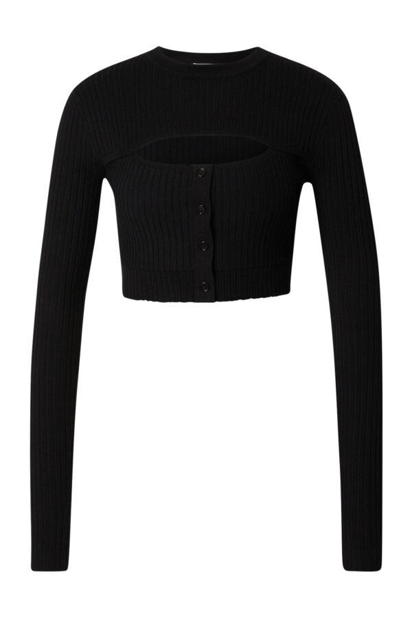 Kendall for ABOUT YOU Pulóver 'Mary'  fekete-hu