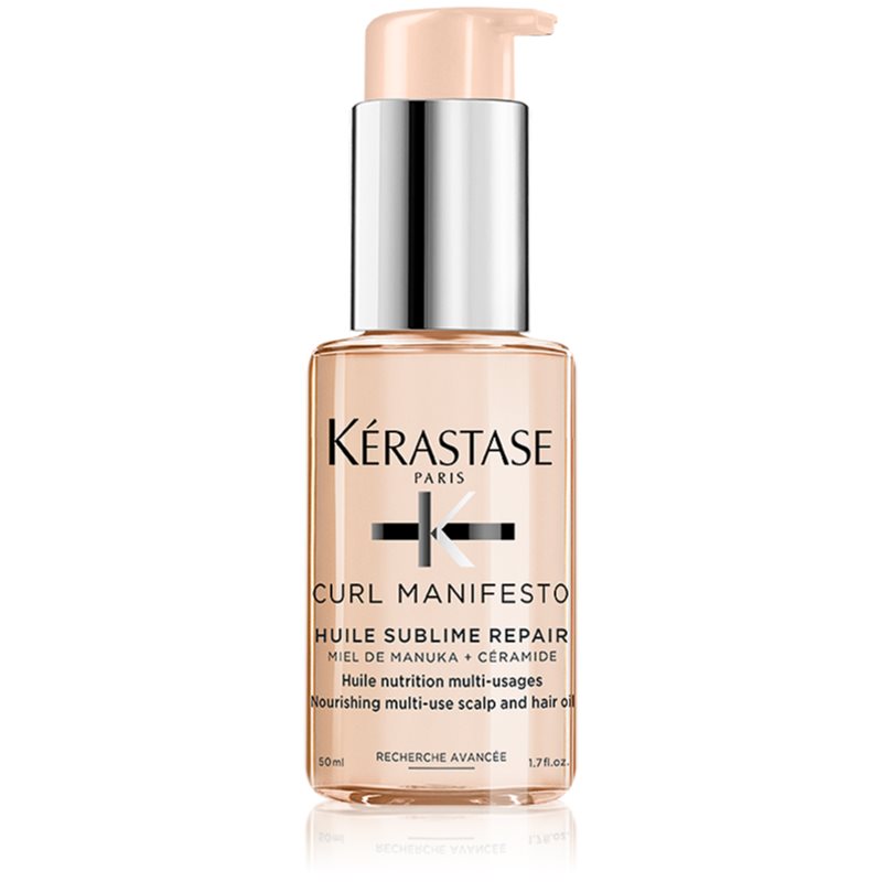 Kérastase Curl Manifesto Huile Sublime Repair tápláló olaj a hullámos és göndör hajra 50 ml-Ár