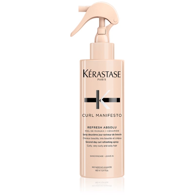 Kérastase Curl Manifesto Refresh Absolu felpezsdítő spray a hullámos és göndör hajra 190 ml-Ár