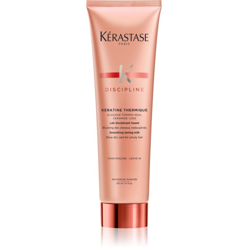 Kérastase Discipline Kératine Thermique termovédő tej a rakoncátlan és töredezett hajra 150 ml-Eredeti