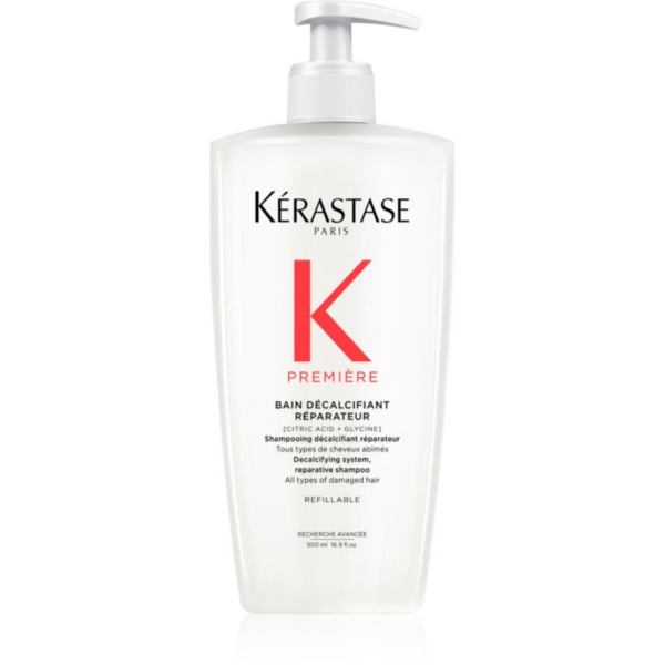 Kérastase Première Bain Décalcifiant Réparateur samponfürdő a károsult hajra 500 ml
