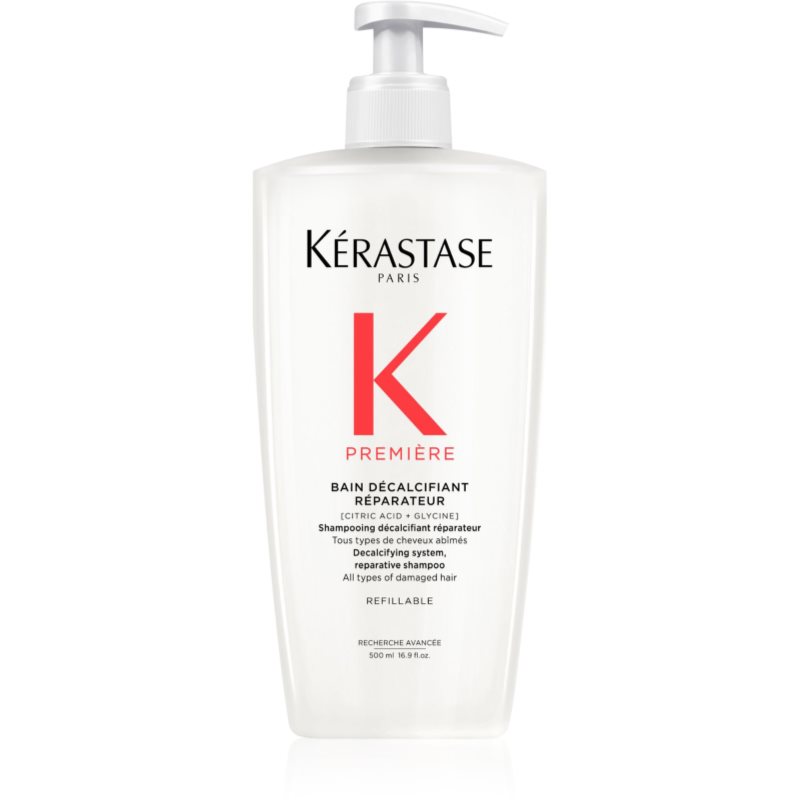 Kérastase Première Bain Décalcifiant Réparateur samponfürdő a károsult hajra 500 ml