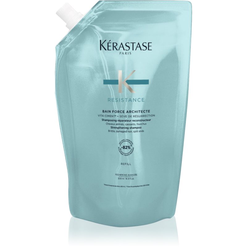 Kérastase Résistance Bain Force Architecte erősítő samponfürdő a meggyengült és sérült hajra 500 ml