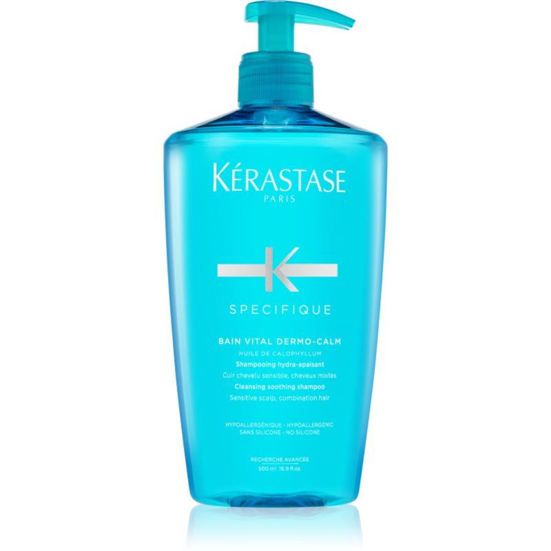 Kérastase Specifique Bain Vital Dermo-Calm nyugtató sampon érzékeny fejbőrre 500 ml-Eredeti