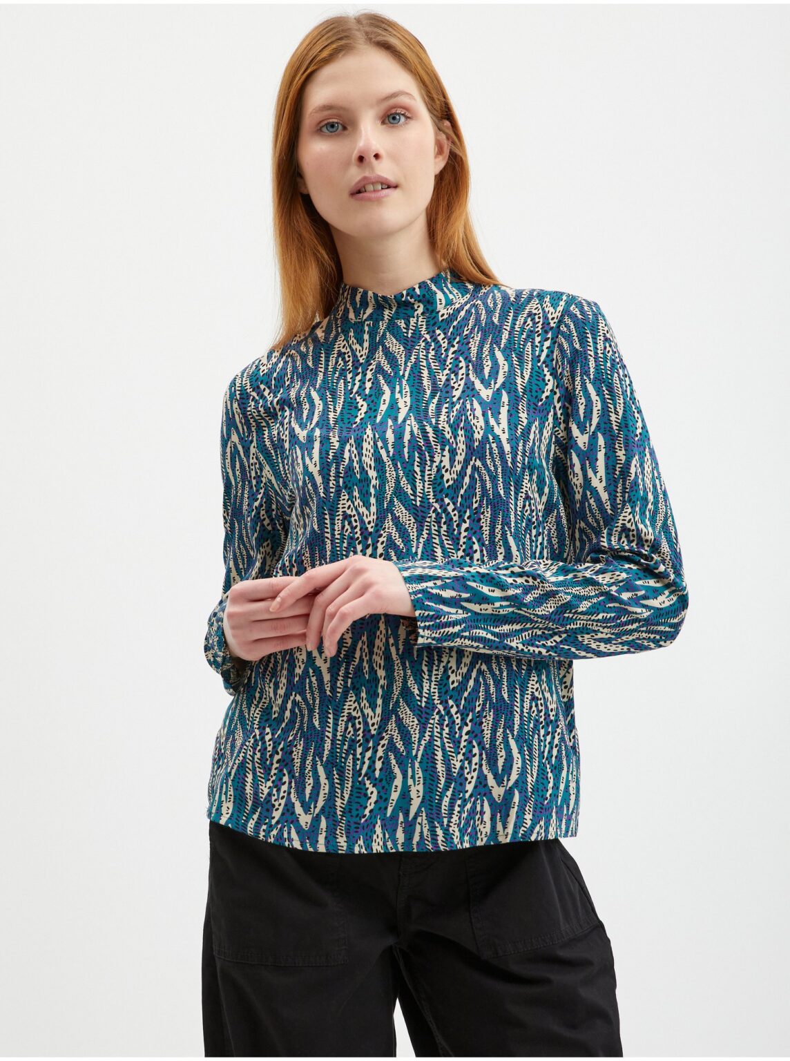 Kerosene Women's patterned blouse VILA Mina - Ladies
