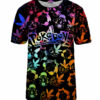 Keserédes Paris Unisex Pokebong színátmenetes póló TSH Bsp416