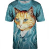 Keserédes Paris Unisex Van Cat póló Tsh Bsp057