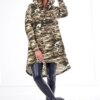 Kesi Camo dress khaki+ecru