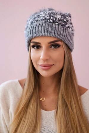 Kesi Cap Bąbelka K219 gray