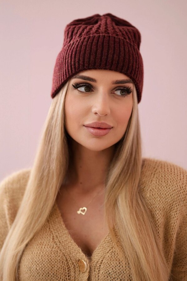 Kesi Cap thin Grace K211 burgundy