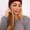 Kesi Cap thin Oliwia K252 burgundy