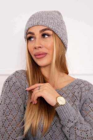 Kesi Cap thin Oliwia K252 light gray