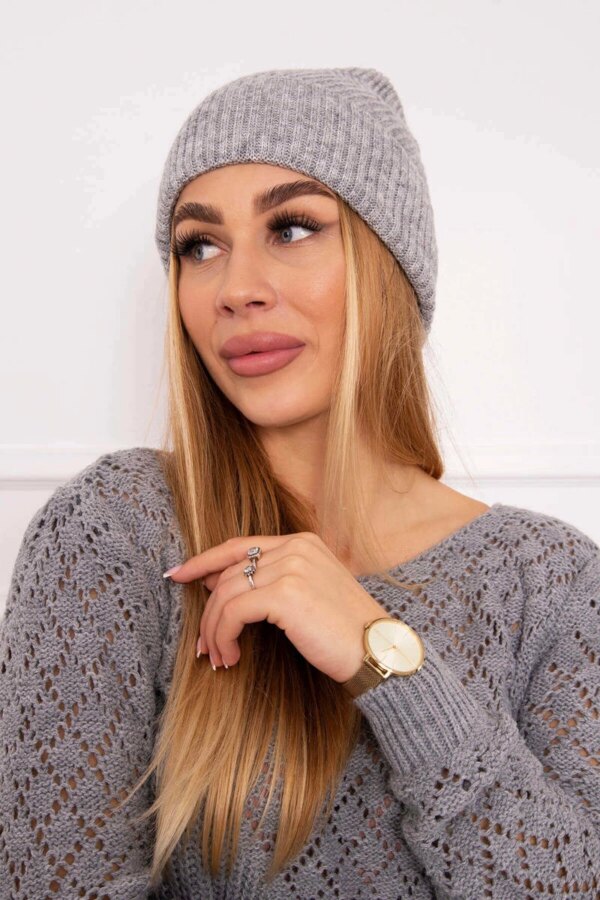 Kesi Cap thin Oliwia K252 light gray