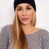 Kesi Cap thin Oliwia K252 navy blue